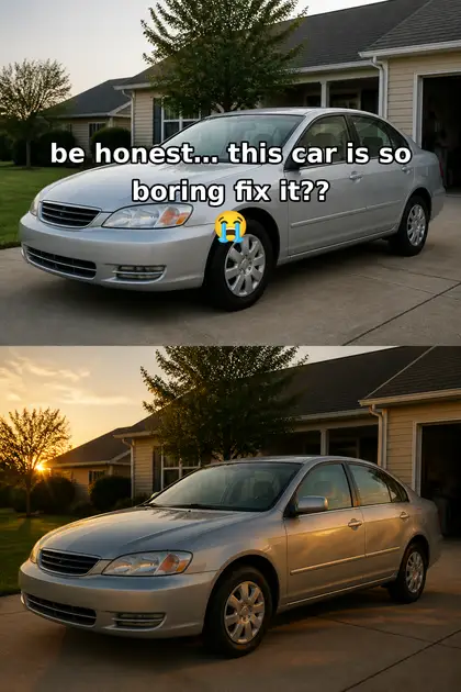 be honest… this car is so boring 😭 fix it??