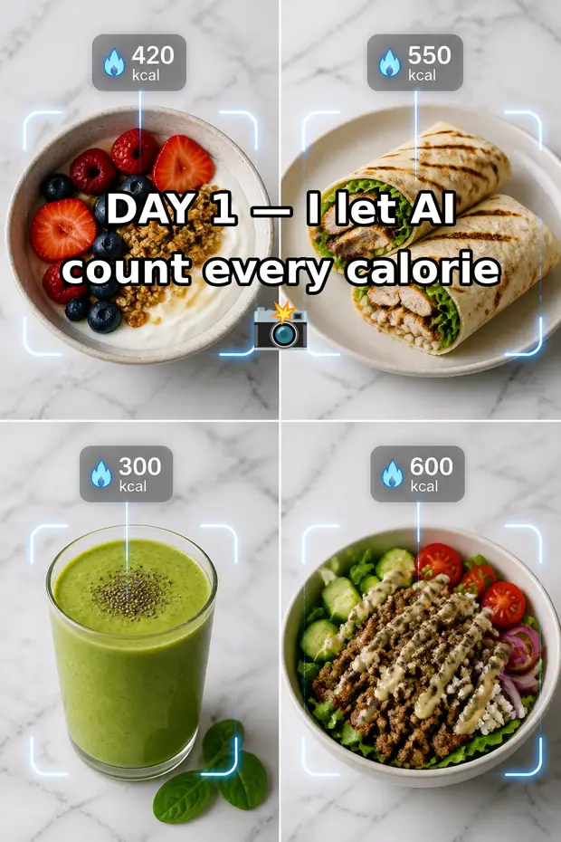 DAY 1 — I let AI count every calorie