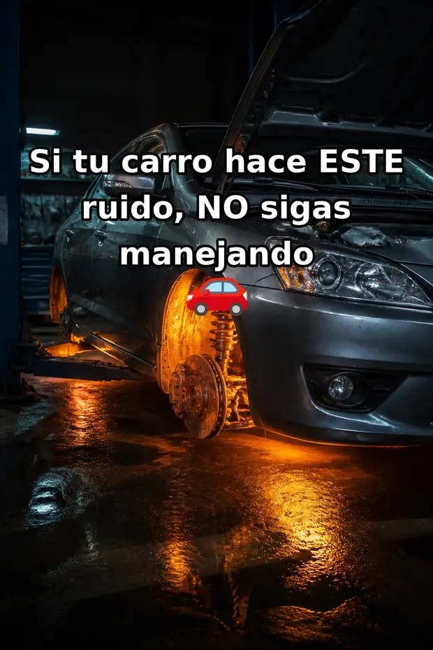 Si tu carro hace ESTE ruido, NO sigas manejando