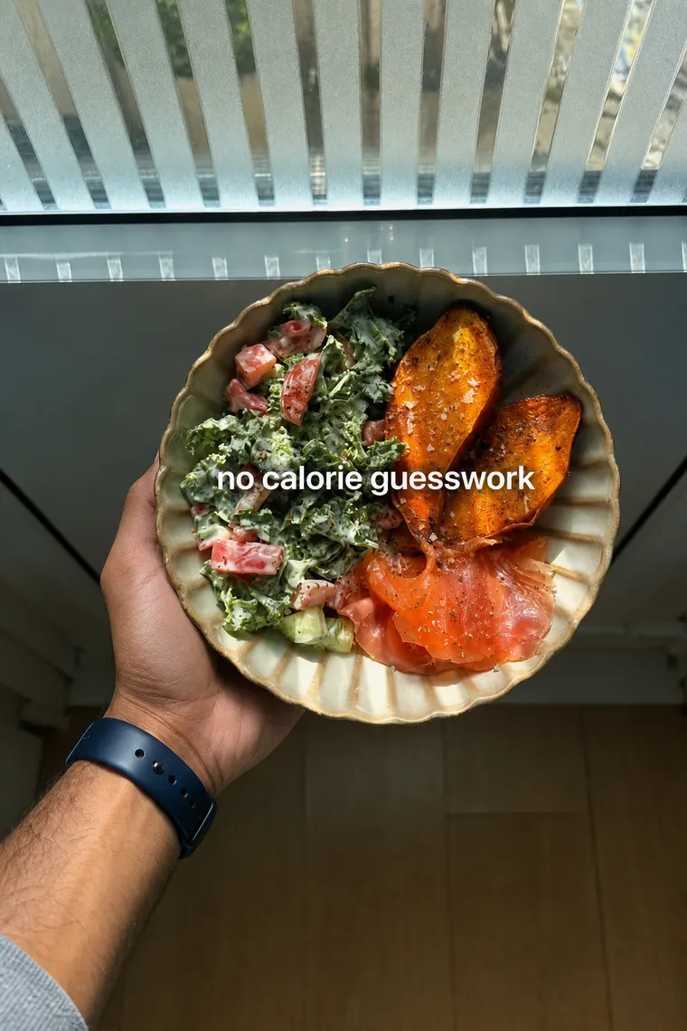 Rendered slide 5: “no calorie guesswork”