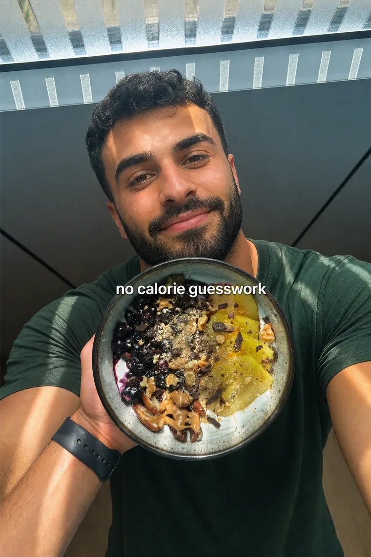 Rendered slide 7: “no calorie guesswork”